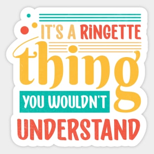 It's a Ringette Thing you wouldn't understand Sticker